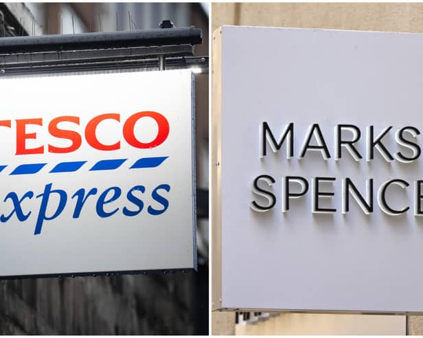 Tesco and M&S