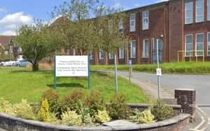 Llandrindod Wells War Memorial hospital. From Google Streetview.