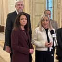 Michelle O’Neill and other Sinn Fein politicians