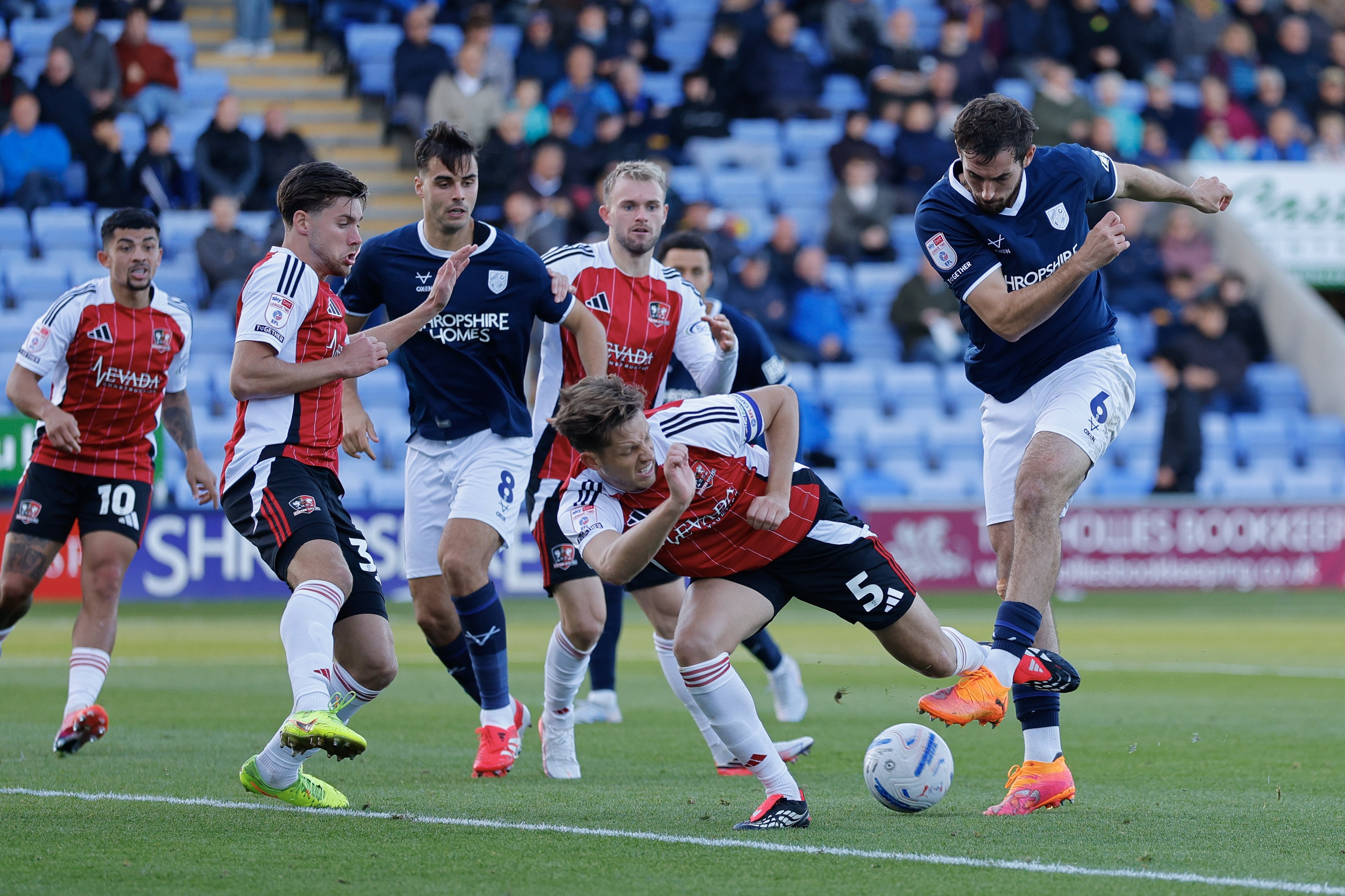 Shrewsbury Town out to respond and put the Pirates to the sword