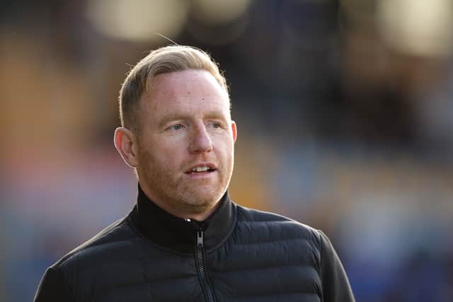 Shrewsbury Town boss Gavin Cowan
