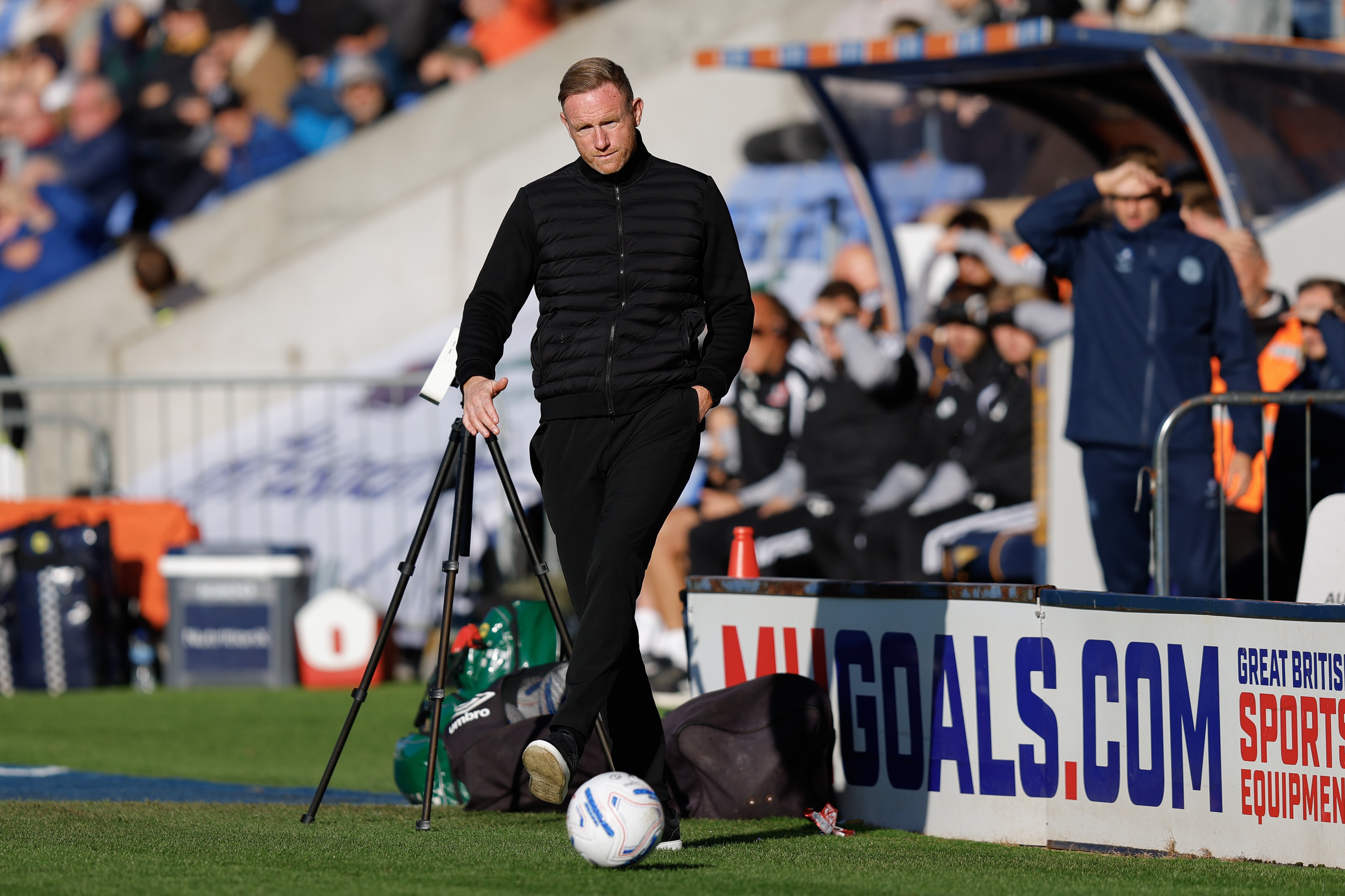 Gavin Cowan manager / head coach of Shrewsbury Town