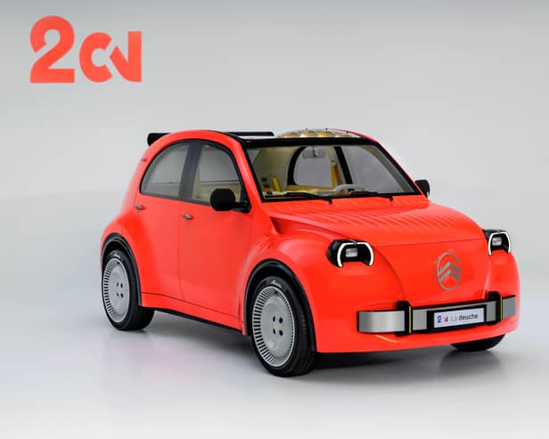 Citroen 2CV Concept: EMBARGO: 11/10/2026 18:00