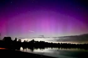 The stunning Northern Lights as captured in Ellesmere.