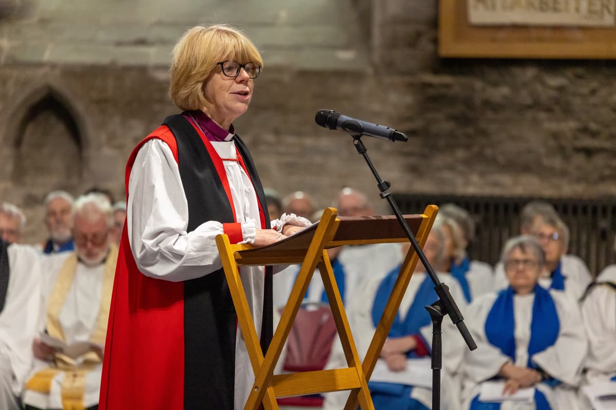 Archbishop of Canterbury visits south Shropshire for 1350th anniversary of ...