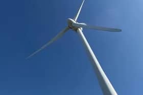 Generic picture of a wind turbine.