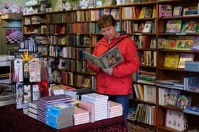 Karen Compton one of Hay's newest shops - an Alice in Wonderland shop
