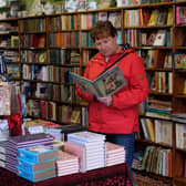 Karen Compton one of Hay's newest shops - an Alice in Wonderland shop