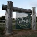 The sign at the entrance to Yorkshire Wildlife Park in Doncaster