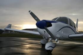The private flight experience offers views over the Midlands for one or two passengers