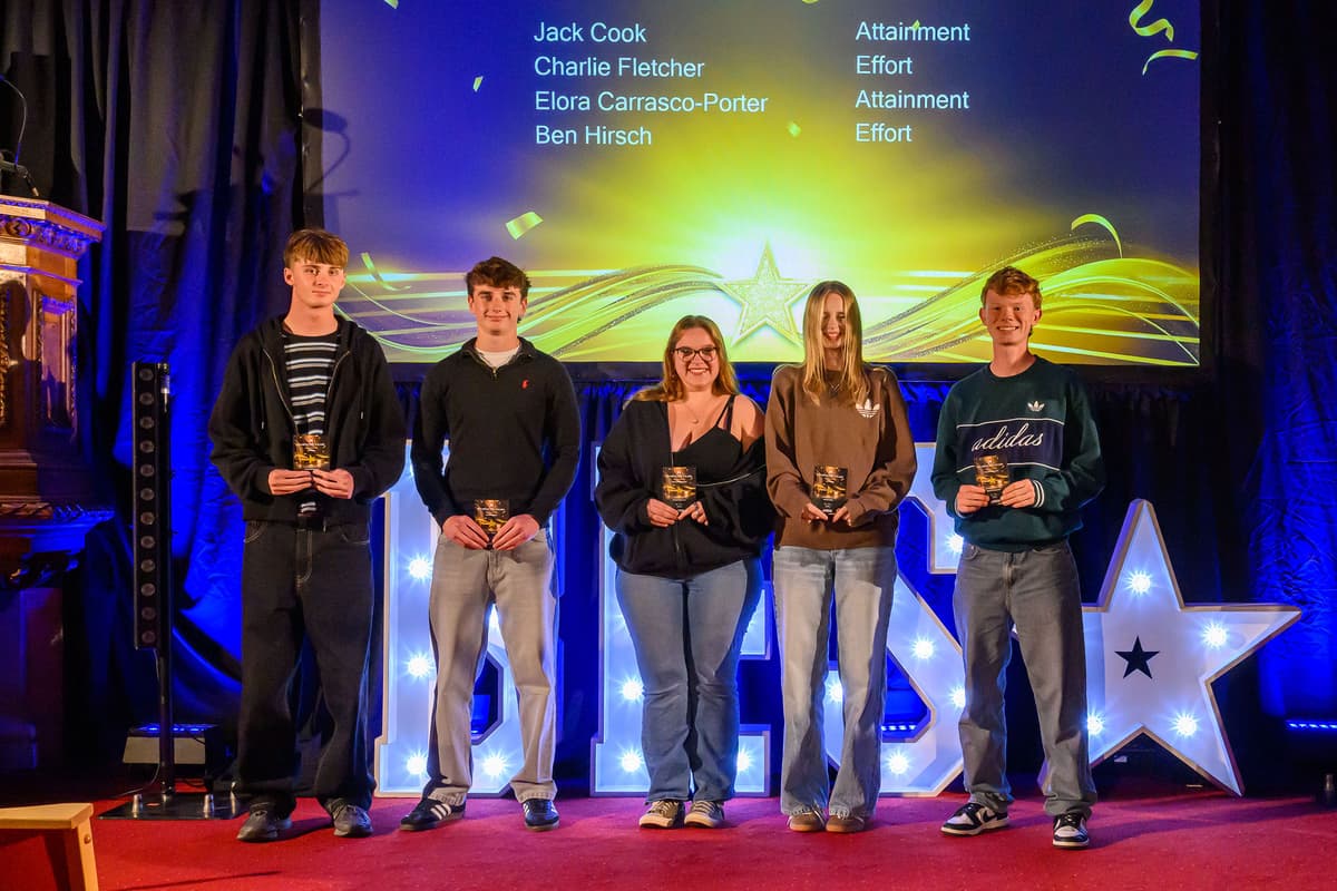 Academic Ribion Success is celebrated at Bridgnorth school’s award night