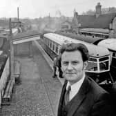 Keith Beddoes at the Severn Valley Railway in Bridgnorth in 1970, when his dream of preserving and reviving the closed line had come to triumphant fruition. May 23 that year saw the line reopened for steam hauled passenger trains.