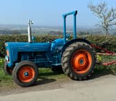 A 1963 Fordson Super Dexta which will be going under the hammer.