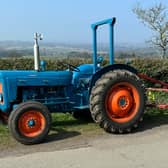 A 1963 Fordson Super Dexta which will be going under the hammer.