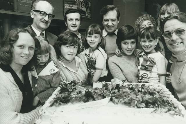 Members of the Walsall ABC Cinema Saturday Morning Club were in party mood with a huge cake when this picture was taken in 1978. This picture from the archives of the Express & Star shows youngsters and guests ready to tuck into the treat.