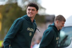 Sean Neave arrives at Molineux