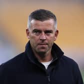 Bolton boss Steven Schumacher at Molineux