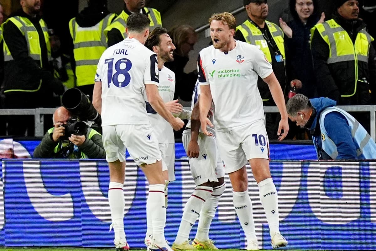 Wolves stunned by Bolton at Molineux