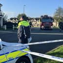 Emergency Services at the scene of an overnight fire in the Birchwood estate in Waterford City