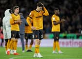 Ladislav Krejci and his Wolves team-mates at full-time