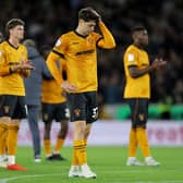 Ladislav Krejci and his Wolves team-mates at full-time