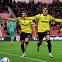 Neto Borges, centre, celebrates after scoring Middlesbrough’s late winner