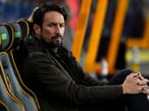 Cesar Peixoto watches on during Wolves' defeat to Bolton