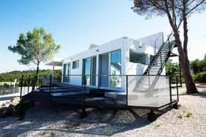 Powys council want to build prefabricated accommodation for homeless people near County Hall in Llandrindod Wells. 
