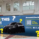 Arnold Clark is running a mystery car competition in Telford Shopping Centre