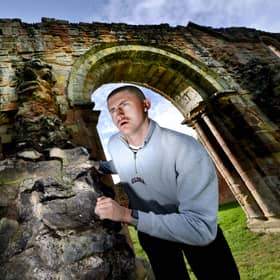 Dan Stacey has a look around White Ladies Priory, which many people say is haunted