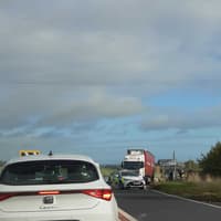 Three-vehicle crash on A49 near Shrewsbury