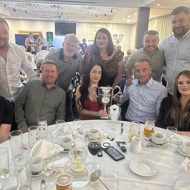 New to the top table – Ifton’s historic Friday division one champions