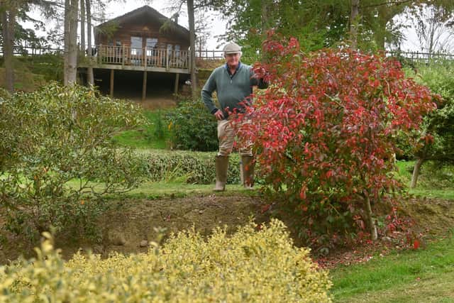 Robert Bland at The Leasowes Garden and Arboretum, open for the NGS this Saturday