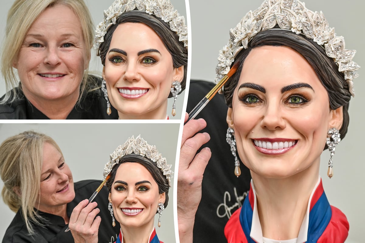 Cake Middleton: Baker creates lifelike cake of the Princess of Wales for Birmingham contest