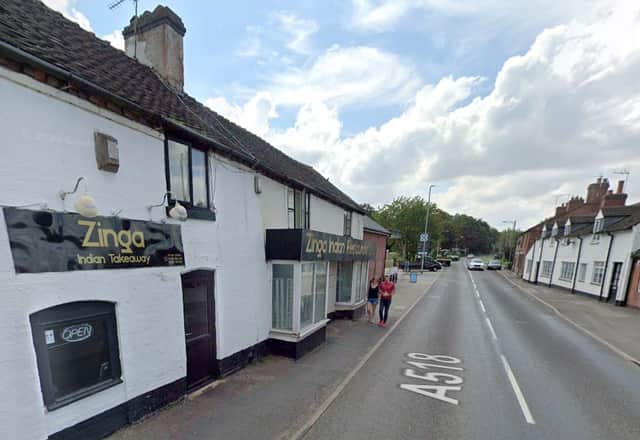 Stafford Borough Council stepped in after a report of rats outside the premises of Zinga Indian Restaurant in Gnosall