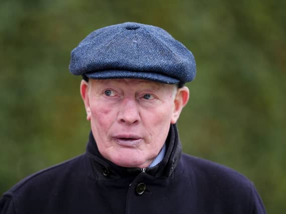 Trainer Gary Moore at Sandown