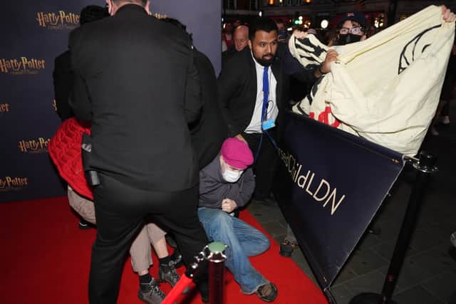 JK Rowling has faced controversy in recent years over her vocal stance on gender identity (Jonathan Brady/PA)
