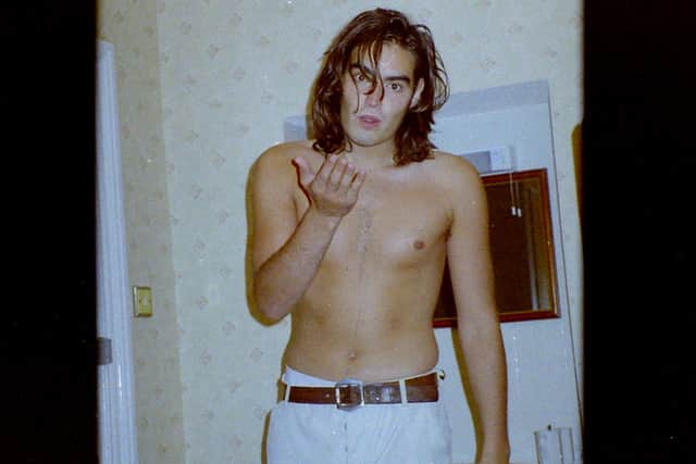 A picture of Russell Brand taken by the woman, which was shown to the jury in his trial at Southwark Crown Court (Metropolitan Police/PA)