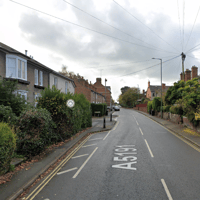 Emergency services respond after vehicle crashes with parked car in Shrewsbury