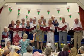 The Bracken Trust Singers at Llandewi Village Hall 