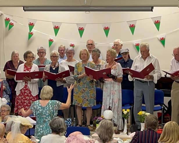 The Bracken Trust Singers at Llandewi Village Hall 