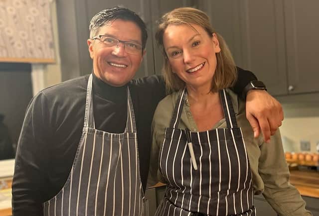 Emma and Heber Rodriguez are the owners of The Happy Quail in Newport