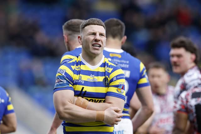George Williams is keen to erase the pain of Warrington’s recent Grand Final defeat (Cody Froggatt/PA)