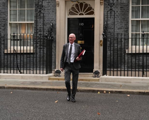 Pat McFadden in Downing Street