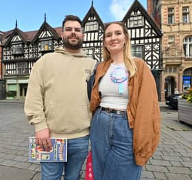 James Shadbolt and Abby Warman were just two people we spoke to in Shrewsbury town centre about Shrewsbury Food Festival’s demise 