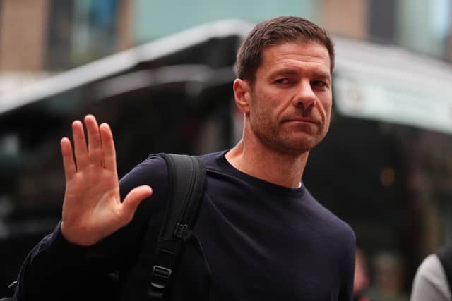 Xabi Alonso could not say how long James will be missing but confirmed it will not be “two or three weeks” (John Walton/PA)