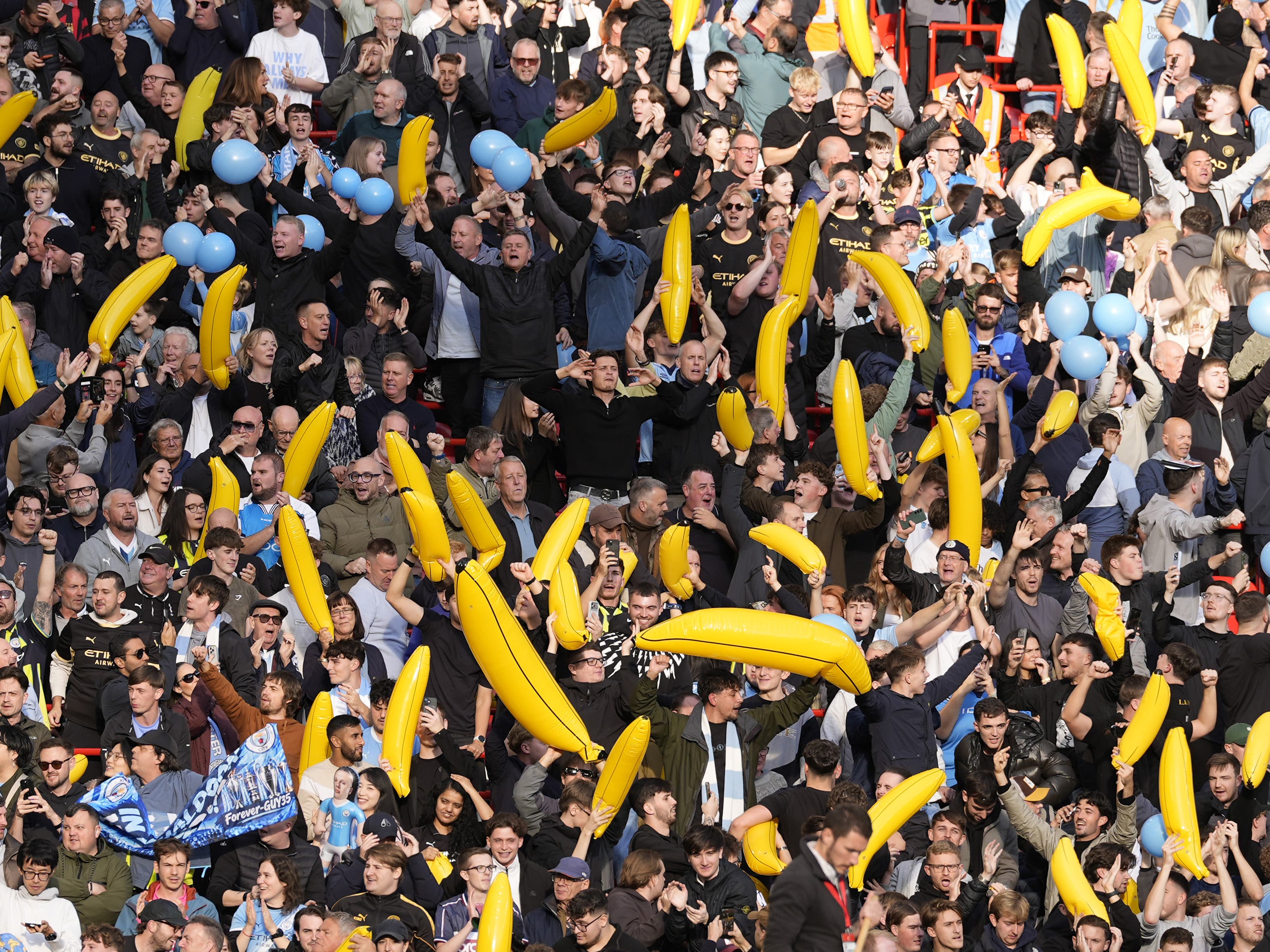 I hope to see many bananas – Enzo Maresca loving Man City fans’ show of ...
