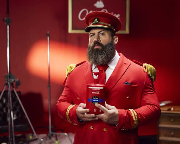 Joe Marler as the new face of Old Spice in the UK
