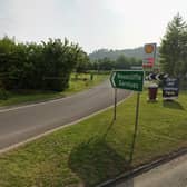 The child was trapped in the car at Nesscliffe Services. Photo: Google Street Map