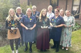 The 2026 award winners at Severn Hospice.
